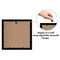 Americanflat 11x11 Picture Frame in Black - Displays 8x8 With Mat and 11x11 Without Mat - Composite Wood with Shatter Resistant Glass - Horizontal and Vertical Formats for Wall
